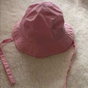 NWOT Hanna Andersson pink sun hat